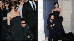 Kylie Jenner su dukra Stormi (nuotr. SCANPIX, Shannon Watts)  