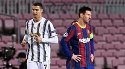 Cristiano Ronaldo ir Lionelis Messi (nuotr. SCANPIX)