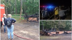 Gaisrą Rumšiškėse sukėlė išorinis ugnies šaltinis (TV3 koliažas)  