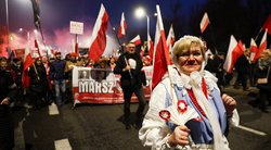 Nacionalistų eitynės Lenkijoje (nuotr. SCANPIX)
