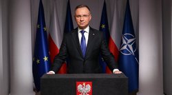 Lenkijos prezidentas Duda nemano, kad Rusija puls Lenkiją  (nuotr. SCANPIX)