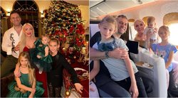 Sandra Skorupskaitė su šeima (nuotr. Instagram)