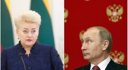 Prezidentė pataikė Kremliui į jautrią vietą: pasigenda lietuvių dėkingumo (nuotr. SCANPIX) tv3.lt fotomontažas