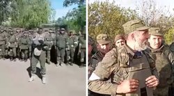 Rusijos daliniuose Donbase kilo maištas: šimtai karių viešai atsisako „vykti į mirtį“ (nuotr. Telegram)