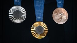 Paryžiaus olimpinių žaidynių medaliai (nuotr. SCANPIX)
