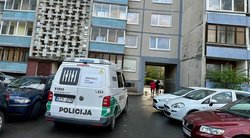 Tragiška nelaimė Vilniuje: žuvo pro langą iškritęs žmogus (nuotr. Broniaus Jablonsko)
