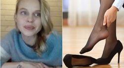 Sveikatos medis. Modelis Laura Aleks prabilo apie sveikatos problemas – negalėjo apsiauti batų (nuotr. stop kadras)