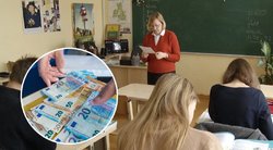 Švietimo ekspertai kritikuoja ministerijos paskelbtą 1400 eurų vidutinę mokytojų algą: „Kažkas meluoja“ (tv3.lt koliažas)