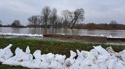 Dėl potvynio Priekulės seniūnijoje skelbiama ekstremali situacija, kelias link Šilutės – nepravažiuojamas (nuotr. facebook.com)