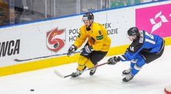Lietuvos vyrų ledo ritulio rinktinė pirmose kontrolinėse rungtynėse nugalėjo estus (nuotr. hockey.lt)
