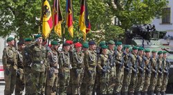 Vokietijos NATO misija, prieš išvykstant į Lietuvą (nuotr. SCANPIX)