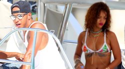 Rihanna ir Lewisas Hamiltonas atostogauja kartu (nuotr. Vida Press)