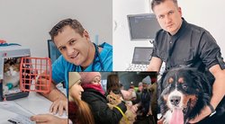 „TV Pagalbos“ veterinaras ėmėsi gelbėti Ukrainos gyvūnus: sulaukia ir piktų laiškų (tv3.lt koliažas)