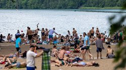 Uždrausta maudytis 1 Lietuvos ežere: gali baigtis liūdnai (Lukas Balandis/BNS)
