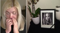 Tragiškai žuvusios manekenės bute – gedinčios motinos ašaros  