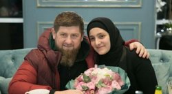 R. Kadyrovas ir A. Kadyrova (nuotr. Telegram)
