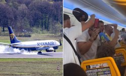 „Ryanair“ lėktuvas skubiai leidosi avariniu avariniu būdu: kalti alkoholio padauginę poilsiautojai (tv3.lt fotomontažas)