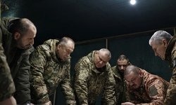 Ukrainos kariuomenės vadovybė (nuotr. SCANPIX)