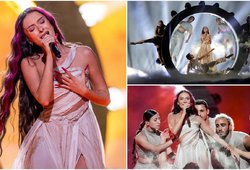 Per Izraelio atstovės „Eurovizijoje“ pasirodymą – didžiulis triukšmas: žiūrovai arenoje švilpė