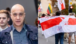 Algis Ramanauskas apie pasipiktinimo bangą sukėlusį baltarusio interviu: „Jis pašlemėkas“ (tv3.lt koliažas)