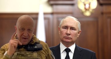 Prigožino ateitis Baltarusijoje: Putinas pamažu smaugia savo paties sukurtą demoną (nuotr. SCANPIX) tv3.lt fotomontažas