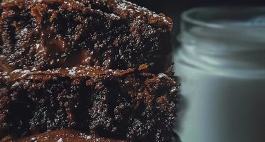 Šokoladinis avinžirnių pyragas be glitimo  