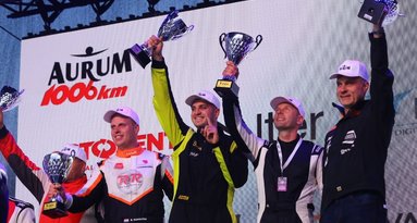 „Aurum 1006 km“ lenktynėse – solidus „Breitto & Baltic Caps“ ekipos pasirodymas (nuotr. Organizatorių)