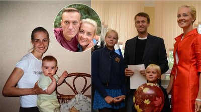 Aleksejaus Navalno šeima (tv3.lt fotomontažas)