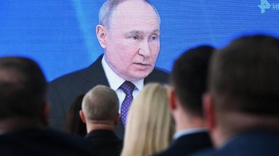 Metinė Vladimiro Putino kalba (nuotr. SCANPIX)