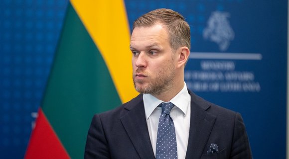  Landsbergis Vilniuje susitiks su naująja Latvijos užsienio reikalų ministre  ELTA / Julius Kalinskas  