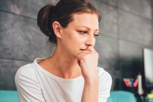 Liūdna moteris  (nuotr. Shutterstock.com)