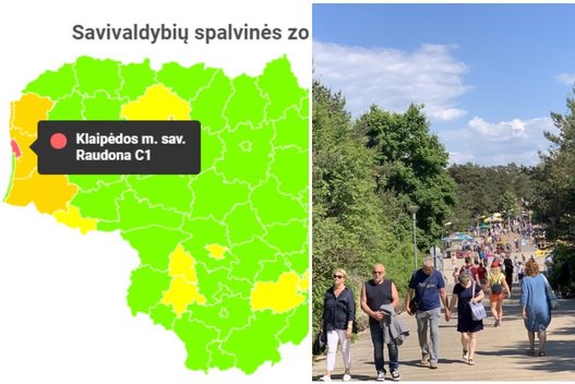 Neramios žinios dėl COVID-19: viena savivaldybė Lietuvoje vėl pradeda „raudonuoti“  