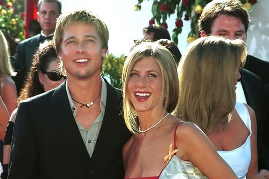Brad Pitt ir Jennifer Aniston (nuotr. Vida Press)