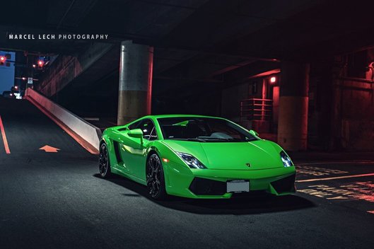 Gražiausios automobilių nuotraukos : „Lamborghini Gallardo“ viliotinis