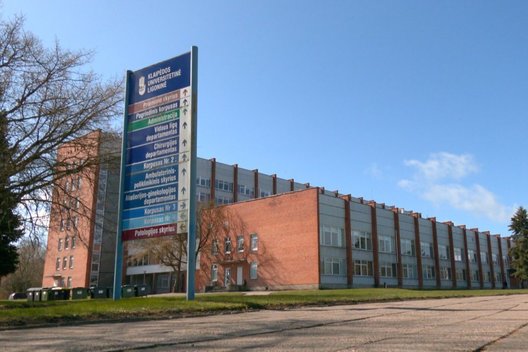 Klaipėdos universitetinė ligoninė (nuotr. stop kadras)