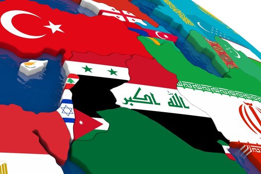 Israelio, Libano, Jordanijos, Sirijos ir Irako regionas (nuotr. SCANPIX)