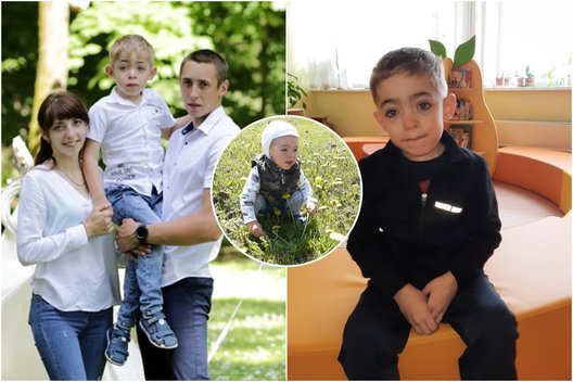 5-erių Aleksandros sūnus – tarsi kūdikis: pakirto gniuždanti liga (tv3.lt fotomontažas)
