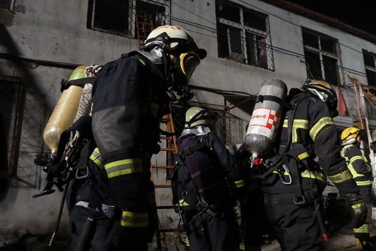  Kinijoje per gaisrą Pekine žuvo 19 žmonių (nuotr. SCANPIX)