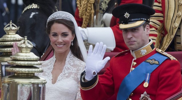Kate Middleton ir princas Williamas (nuotr. SCANPIX)