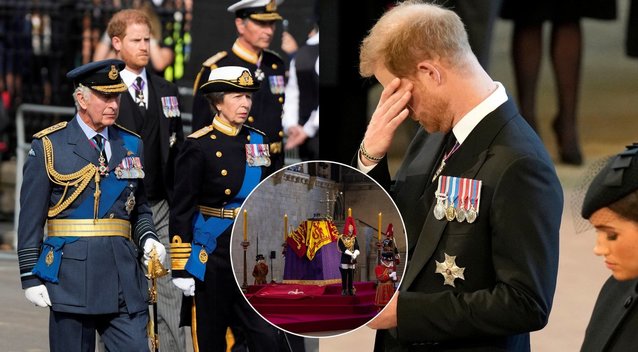 Princas Harry ir Meghan Markle: jaudinančią akimirką pora pažeidė karališkąją rikiuotę (nuotr. SCANPIX) tv3.lt fotomontažas