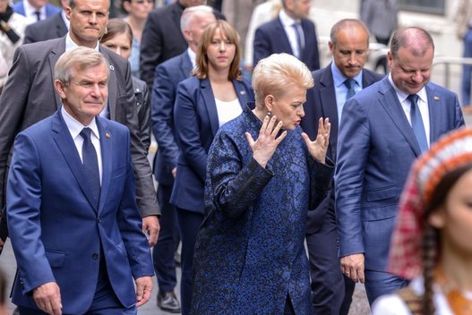 Dalia Grybauskaitė ir Saulius Skvernelis (nuotr. Fotodiena.lt)