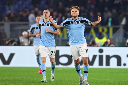 „Lazio“ šventė svarbią pergalę. (nuotr. SCANPIX)