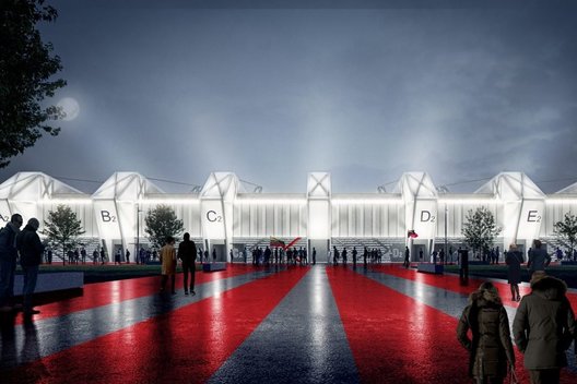 Nacionalinio stadiono projektas (nuotr. vilnius.lt)  