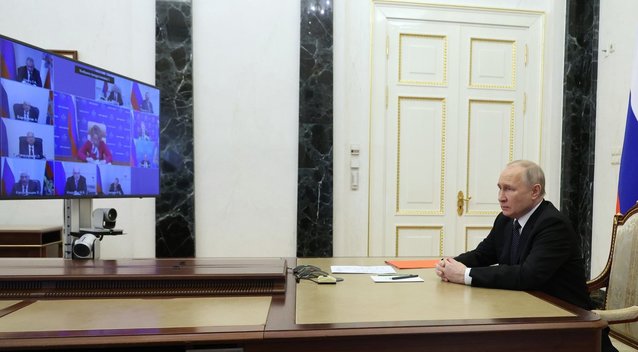 Kremliuje neramu: Putinas sušaukia neeilinį Saugumo Tarybos susitikimą (nuotr. SCANPIX)