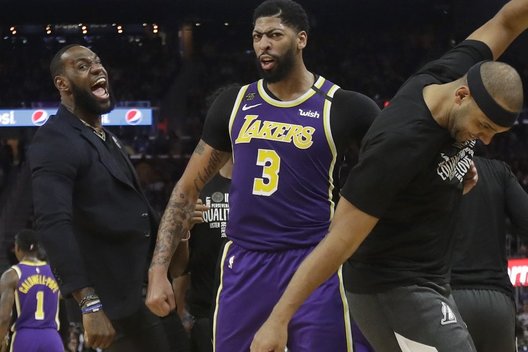 „Lakers“ iškovojo užtikrintą pergalę. (nuotr. SCANPIX)