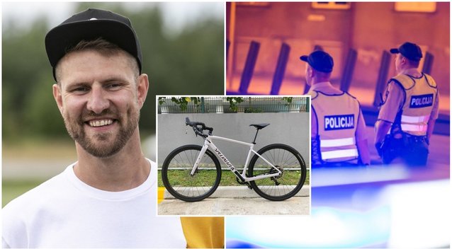 Vilniuje pavogtas Manto Stonkaus dviratis: “Tai geras pavyzdys, kad reikia stebėti savo aplinką ir saugoti savo daiktus“  