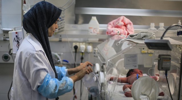 Ligoninė Palestinoje (nuotr. SCANPIX)