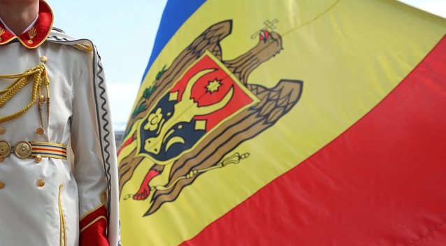Moldovos vėliava (nuotr. SCANPIX)