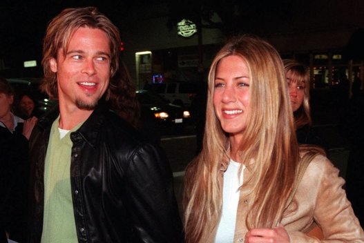 Brad Pitt ir Jennifer Aniston (nuotr. SCANPIX)