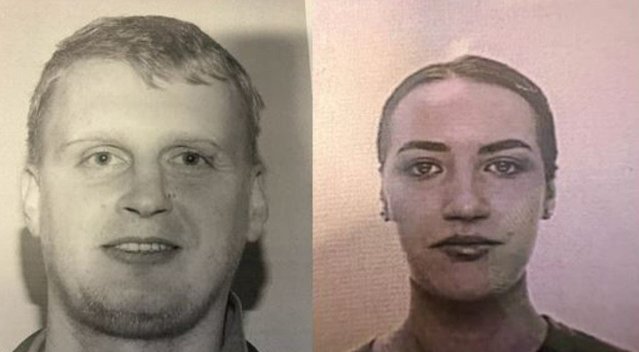 JAV policija ieško Lietuvos piliečių G. Česnaičio ir K. Andriuškevičiūtės / Livingstono apygardos šerifo biuro nuotr.  